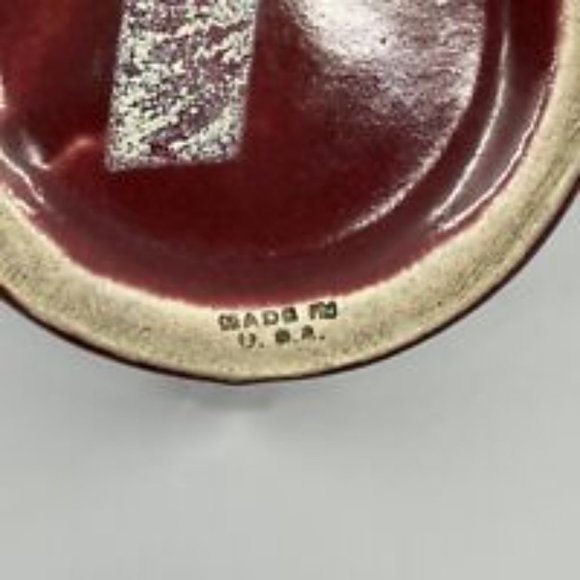 Vintage  Camark Pottery Red Ewer Jug Made in USA - Picture 9 of 12